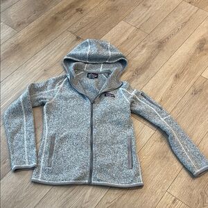 Patagonia  Light Gray Hooded Better Sweater